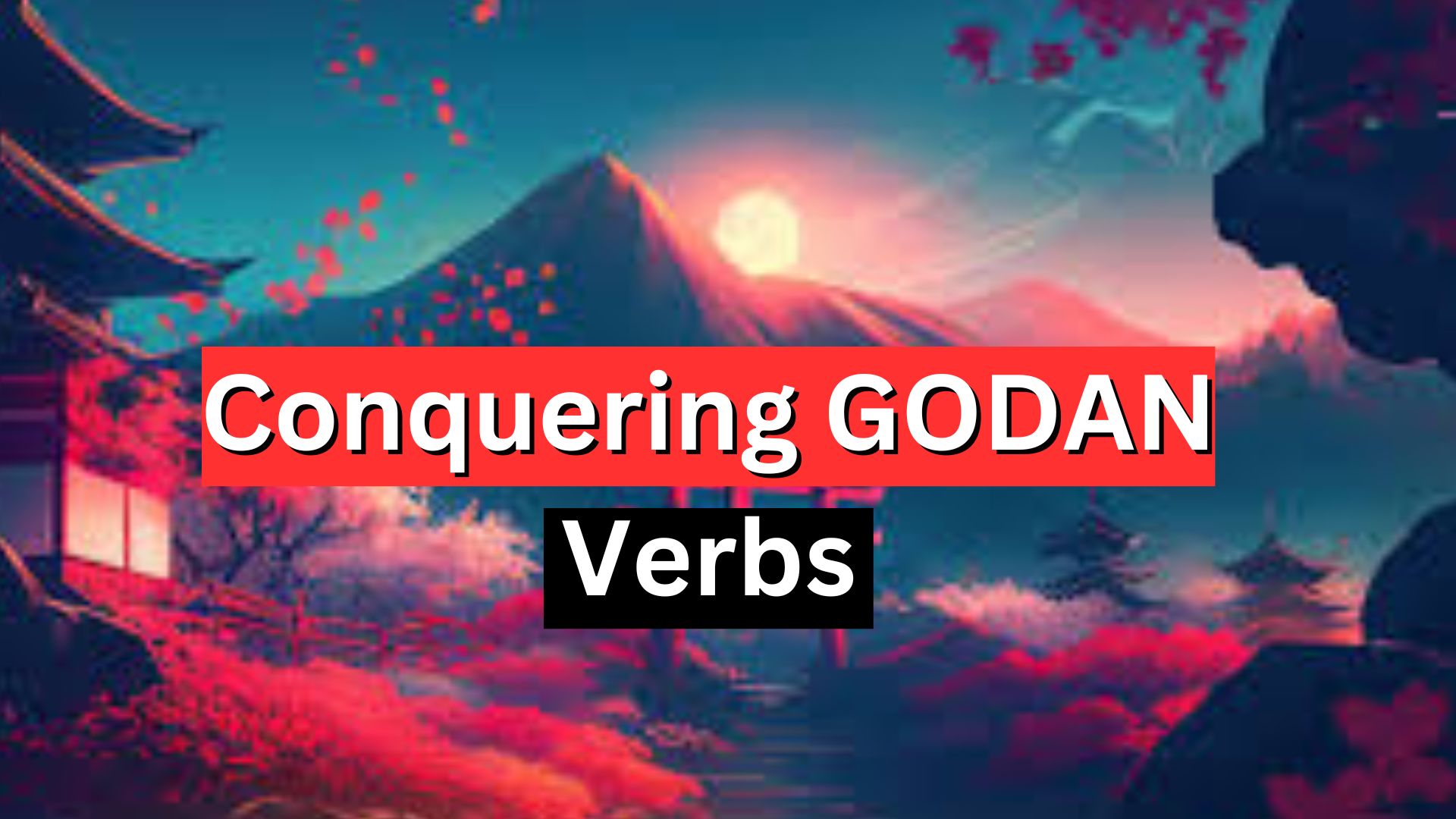 Conquering Godan Verbs: